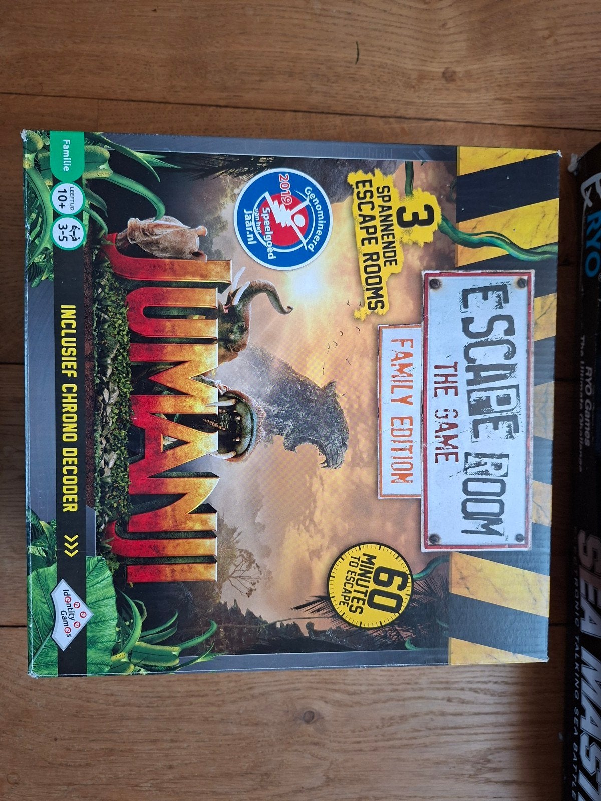 Escape Room The Game Jumanji Family Edition, Drie of vier spelers, Ophalen of Verzenden, Gebruikt, Identity Games