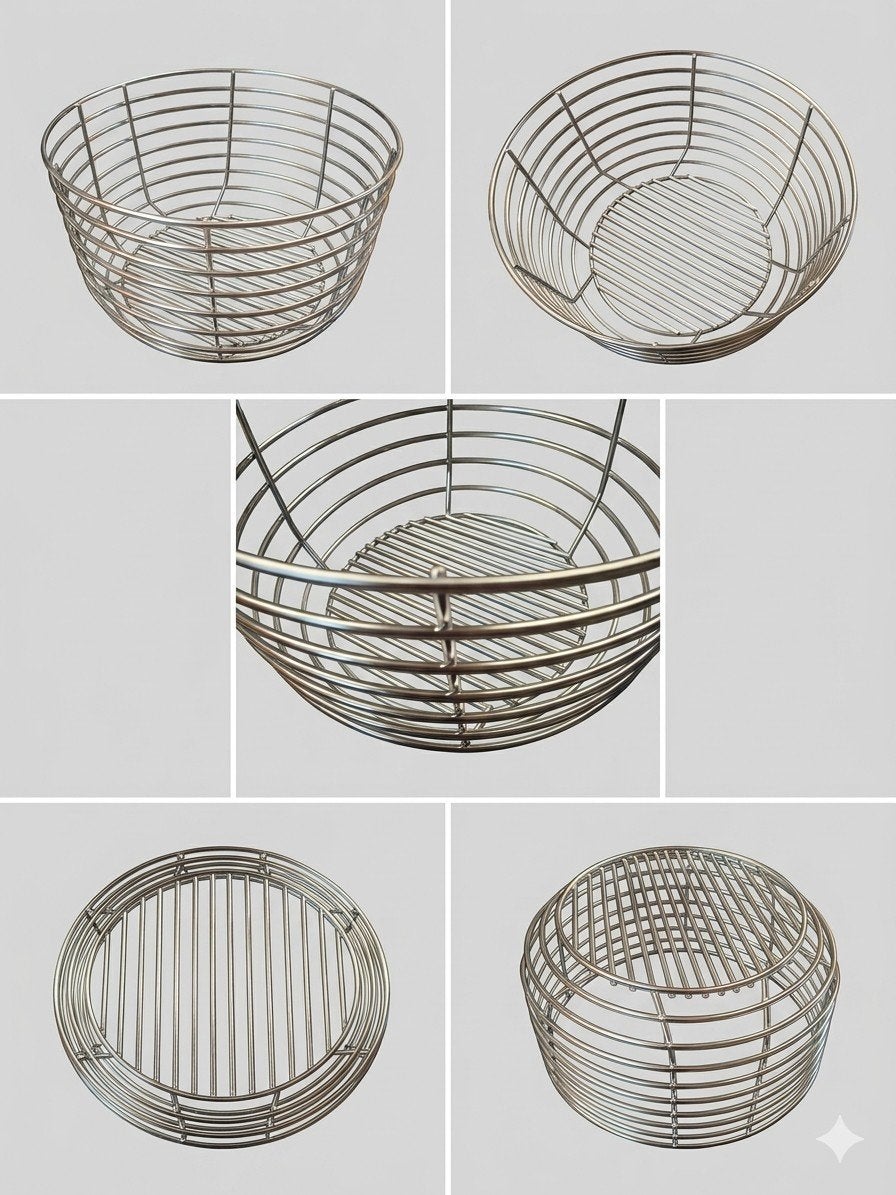 Kolenmand dik RVS large kamado, Tuin en Terras, Barbecue-accessoires, Lankforst, Nieuw, Ophalen of Verzenden, Info@melliestradingcompany.nl