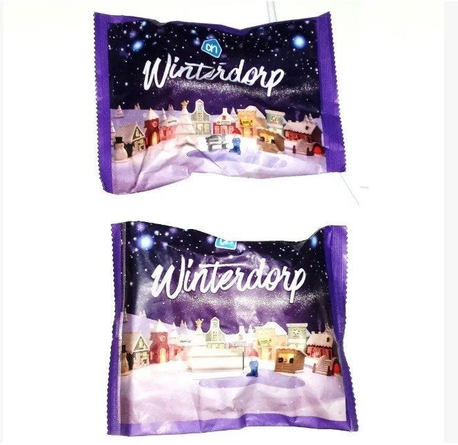 Kerstdorp ah winterdorp Supermarktacties, dichte kerstmini's, Albert Heijn, Ophalen of Verzenden