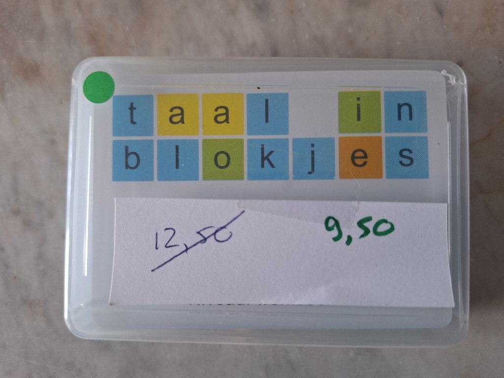 Taal in blokjes, kwartet, Ophalen of Verzenden, Zo goed als nieuw, Taal en Lezen