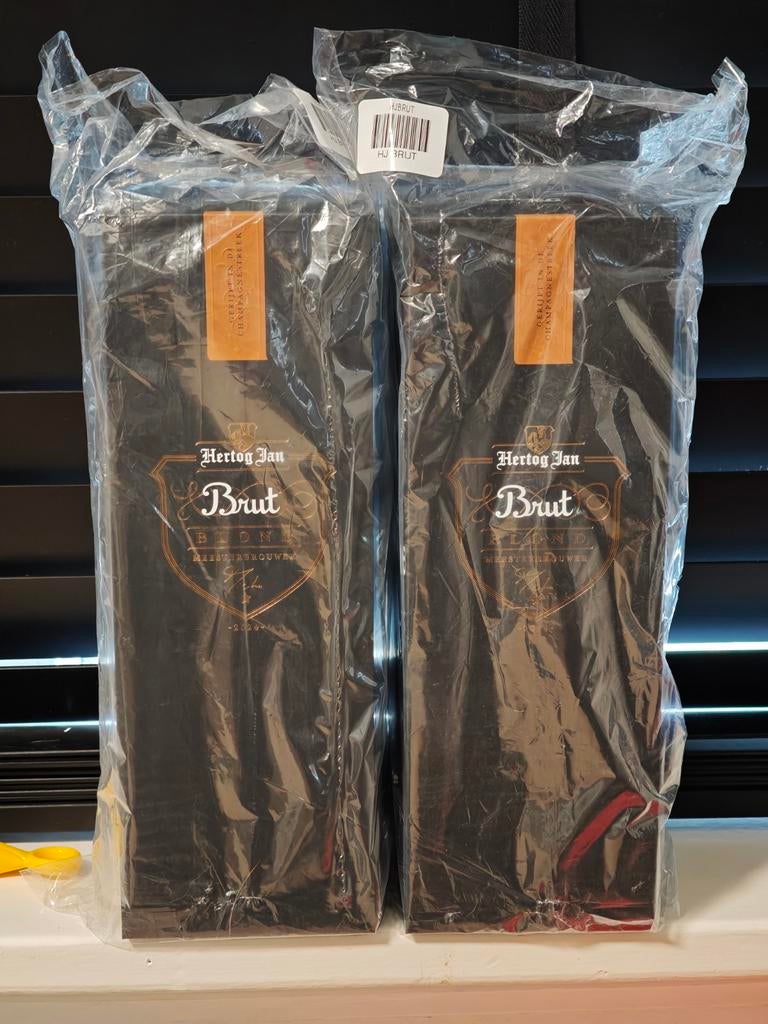 Hertog Jan Brut Blond 2024 incl. Geschenkverpakking 2 Stuks, Ophalen of Verzenden, Nieuw, Flesje(s), Hertog Jan