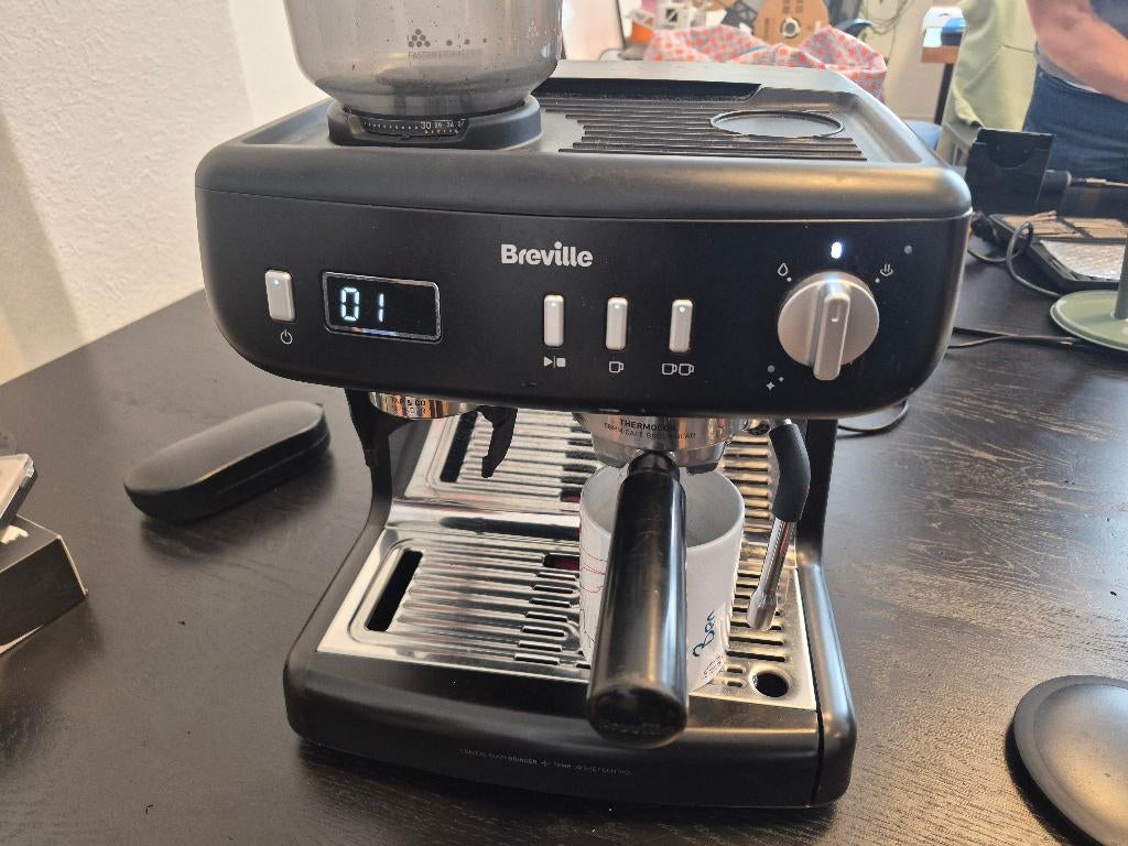 Breville Barista Max Espresso Coffee Maschine VCF152 X, Ophalen, Gebruikt