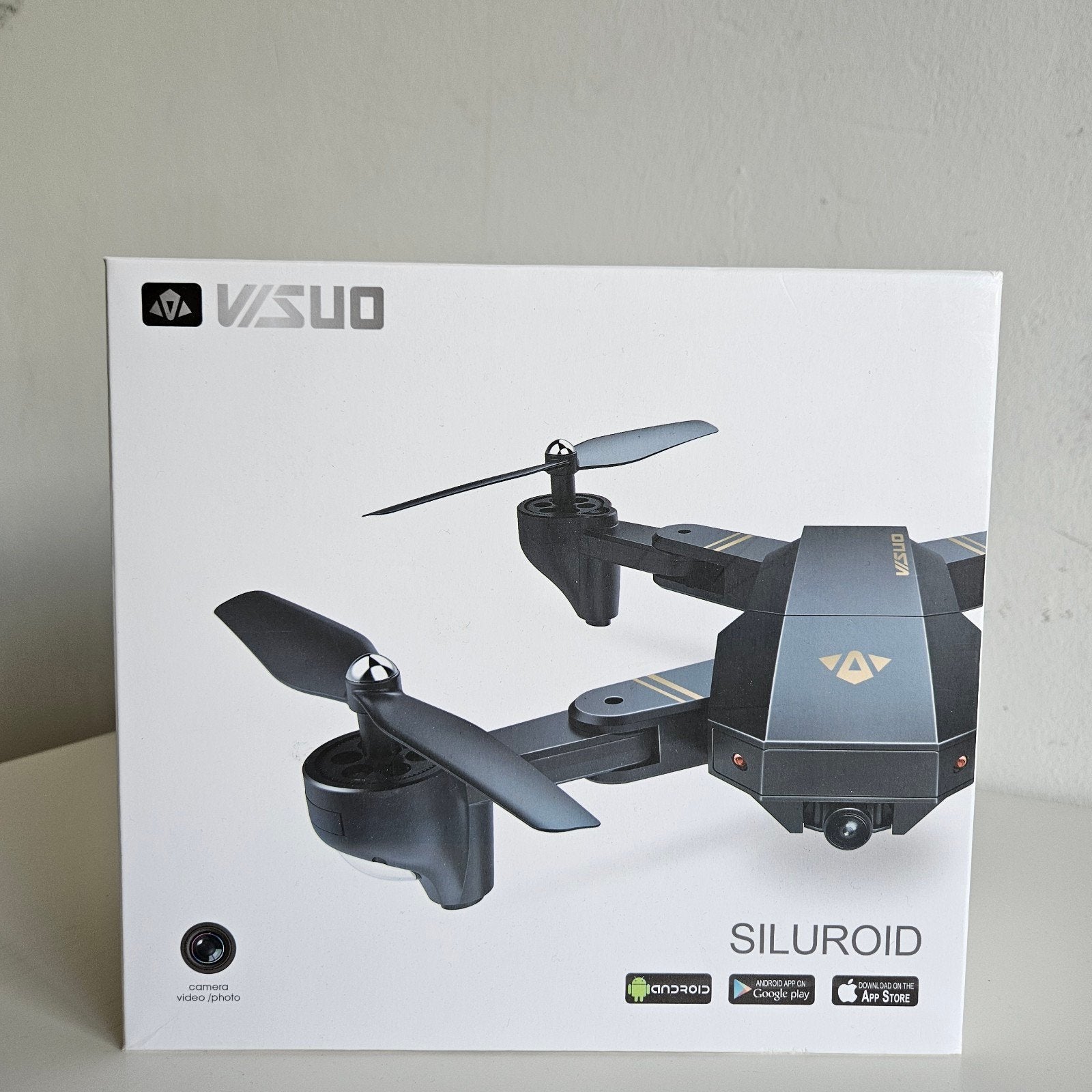 Visuo siluroid drone, Audio, Tv en Foto, Drones, 250 tot 900 gram, 100 tot 1000 meter, Overige merken, Zo goed als nieuw