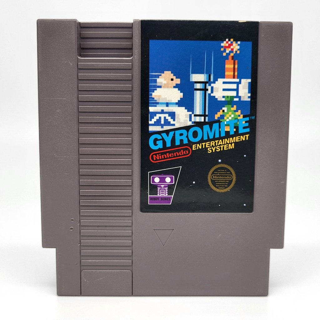 Gyromite - Nintendo NES Cartridge - 5-screw - USA, Gebruikt, Verzenden, Overige genres, 2 spelers