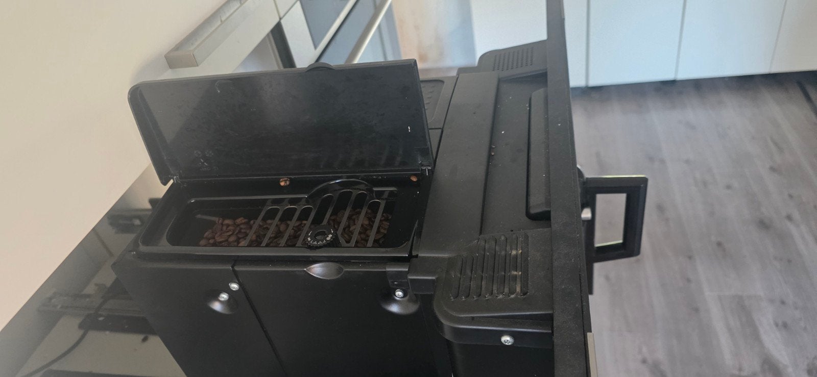 Pelgrim Inbouw Koffiebonenapparaat met Uitschuifsysteem, Ophalen, Gebruikt, Koffiemachine, Koffiebonen