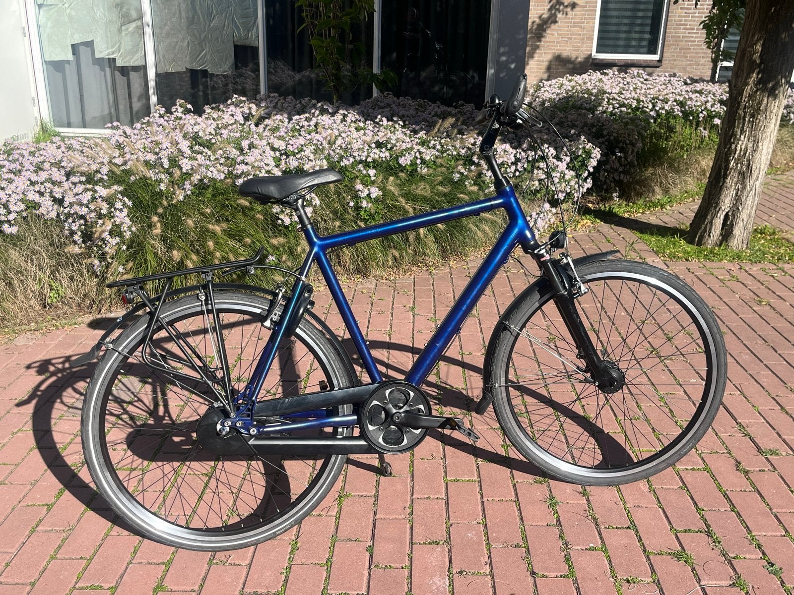 Nette tourfiets met Shimano Alfine 11 versnellingen, Fietsen en Brommers, Gebruikt, Velgrem, Versnellingen, 57 tot 61 cm