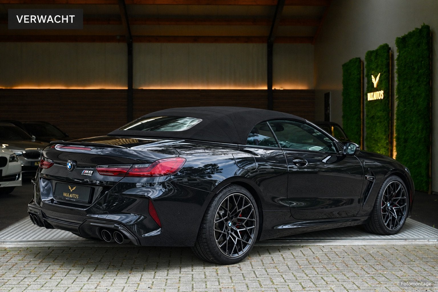BMW 8-serie M8 Competition Cabrio - Carbon - Bowers & Wilkin, Automaat, Gebruikt, Cabriolet, Zwart