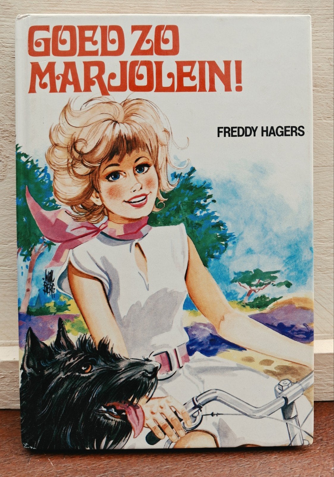 Vintage Meisjesboek: Goed zo, Marjolein! - Freddy Hagers, Ophalen of Verzenden, Gelezen, Freddy Hagers, Fictie