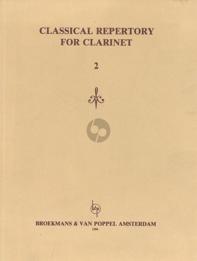 classical repertoire for clarinet, Ophalen of Verzenden, Nieuw, Les of Cursus, Klassiek