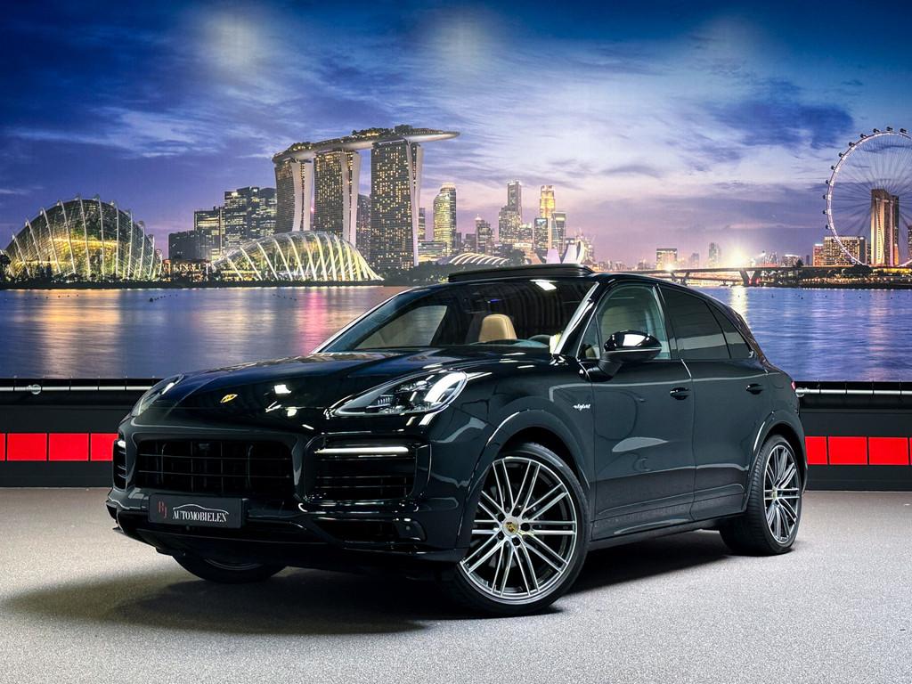 Porsche Cayenne 3.0 E-Hybrid |Burmester|SportDesign+Chrono|H, Automaat, Cayenne, 2995 cc, Zwart