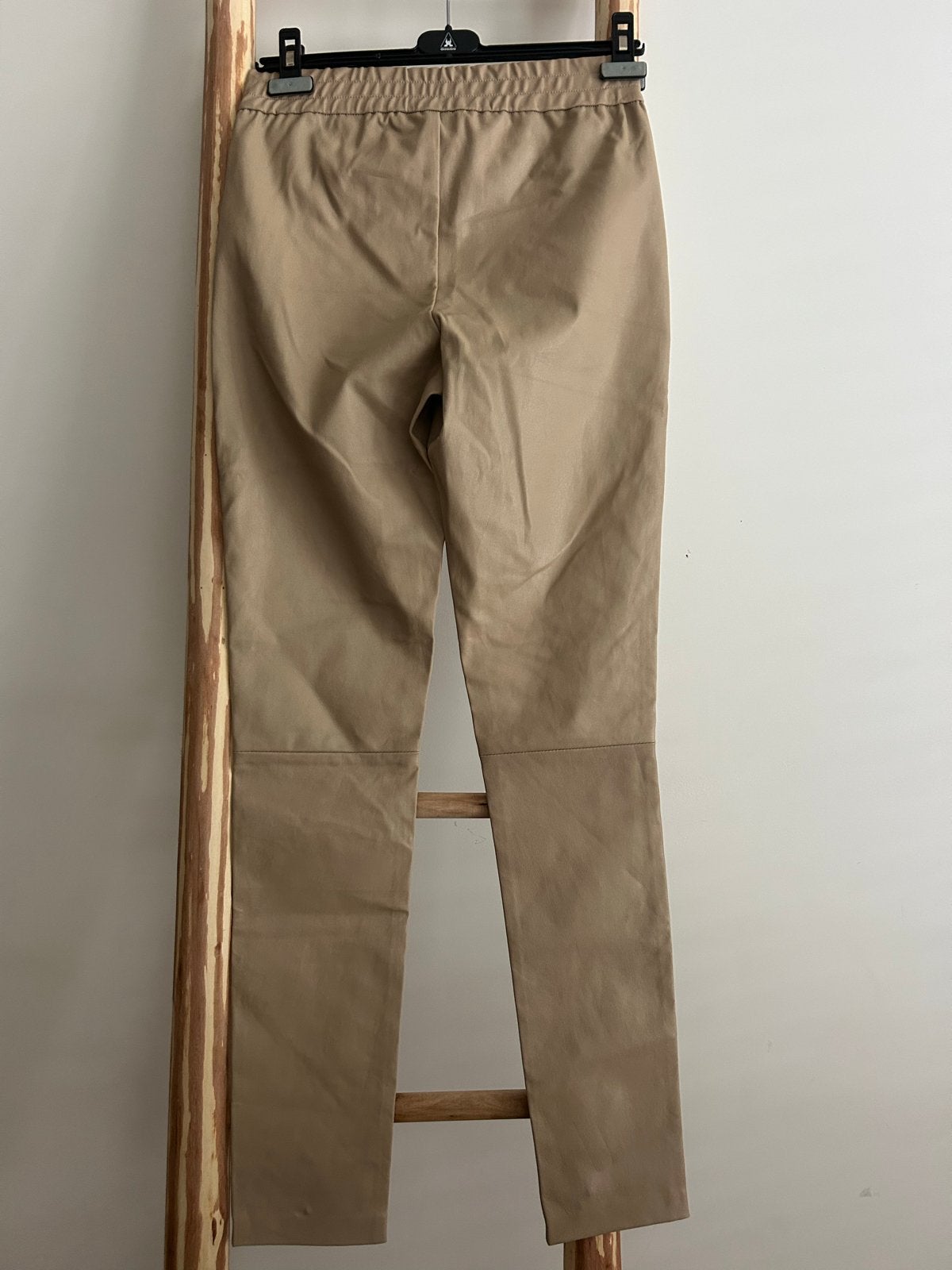 Goosecraft Leren Broek - GC Izzy Pants Sheep Nappa Stretch, Kleding | Dames, Verzenden, Beige, Nieuw, Maat 34 (XS) of kleiner