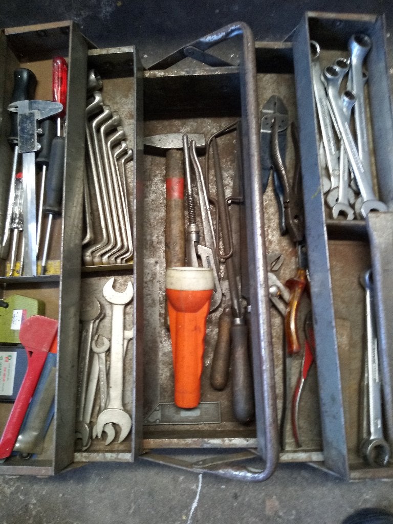 Gereedschapkist, Ophalen, Gebruikt