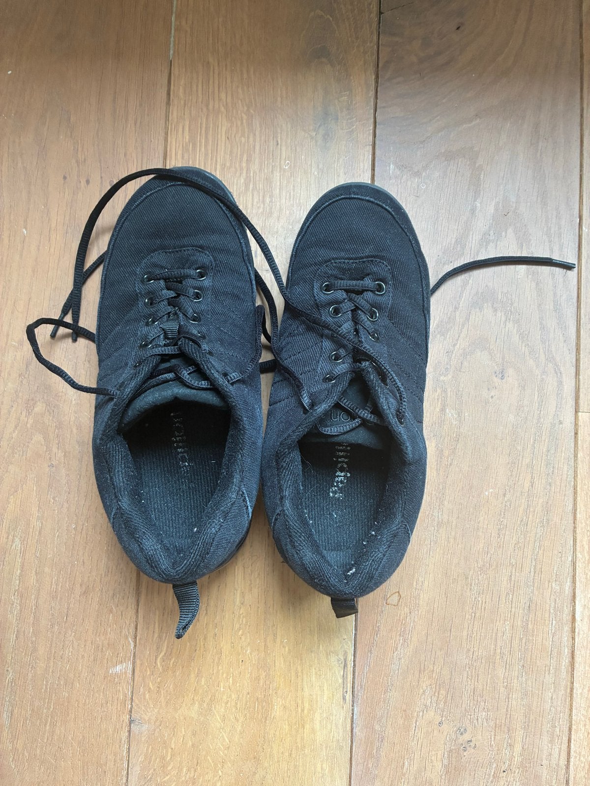 Zwarte dansschoenen (hiphop) - Papillion maat 38, Ophalen of Verzenden, Gebruikt, Schoenen