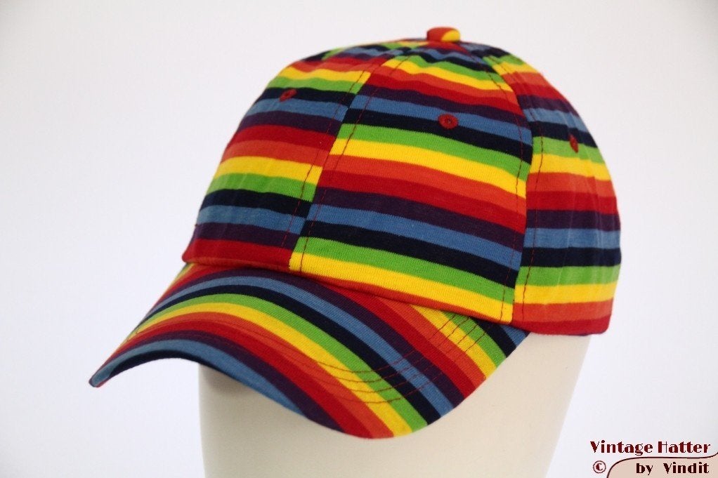 Baseball pet SkyHigh regenboog 52-59 nieuw one size fits all, SkyHigh, Nieuw, Pet, One size fits all
