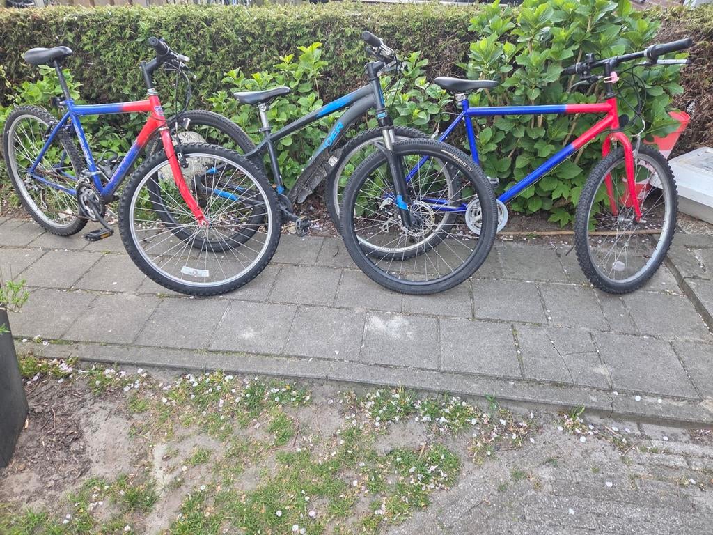 Mountainbikes (3 stuks) - Diverse kleuren en maten, Ophalen, Gebruikt, Overige merken