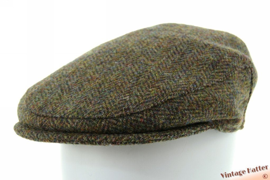 Platte pet Hawkins Harris Tweed donker groen wol 60 XL nieuw, 60 cm (XL, 7½ inch) of meer, Nieuw, Ophalen of Verzenden, Pet