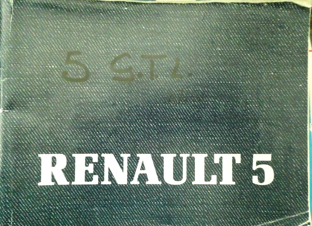 Renault 5 GTL 1985 instructieboekje, Verzenden