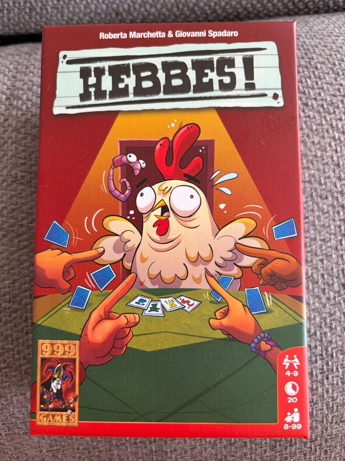 Nieuw: spel Hebbes!, Hobby en Vrije tijd, Gezelschapsspellen | Kaartspellen, Drie of vier spelers, Ophalen of Verzenden, Nieuw