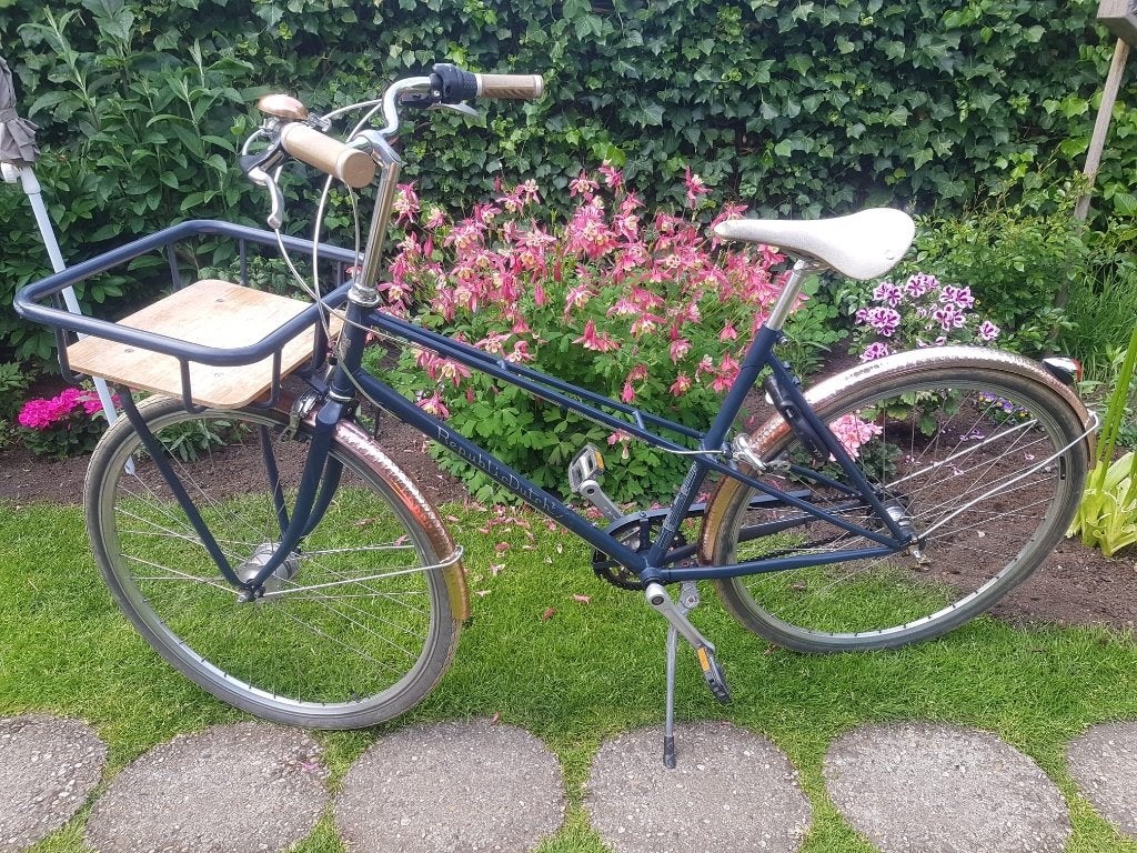 Republic Dutch custom made stadsfiets, Unisex, Gebruikt, Velgrem, Versnellingen, 50 tot 53 cm