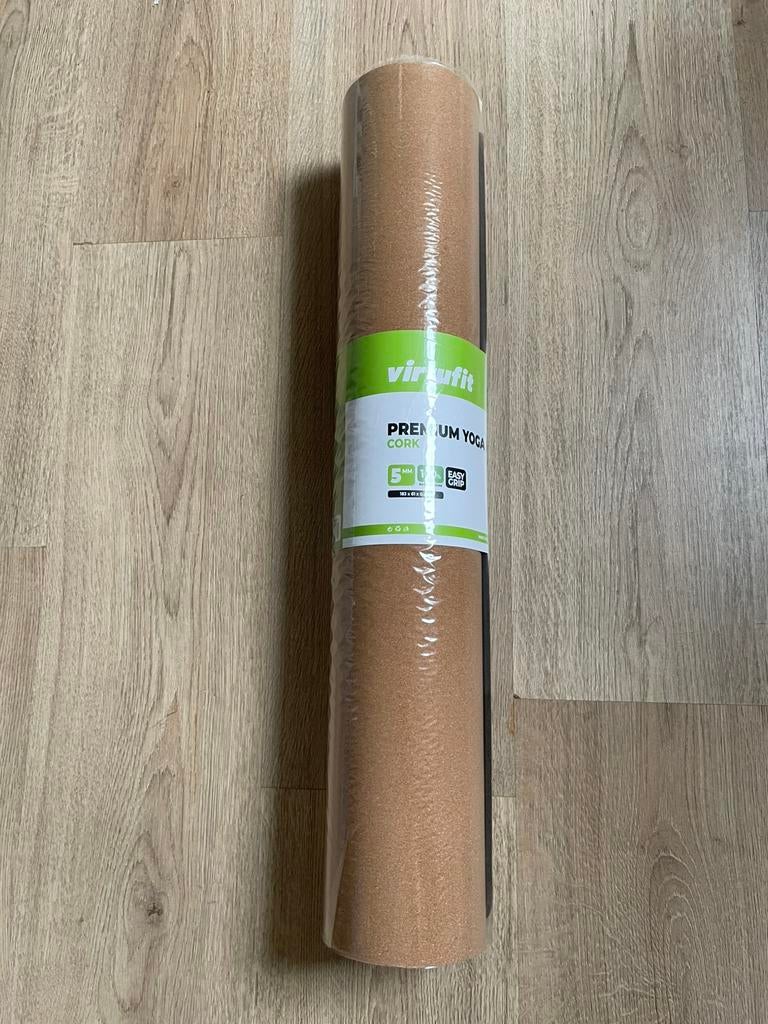 Yogamat Kurk (nieuw in verpakking), Sport en Fitness, Yoga en Pilates, Ophalen, Nieuw, Yogamat