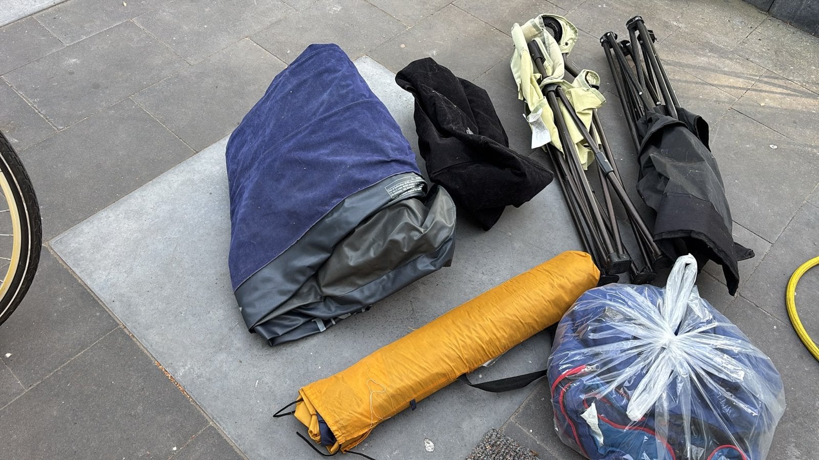 Diverse kampeerspullen - compleet pakket, Ophalen, Gebruikt
