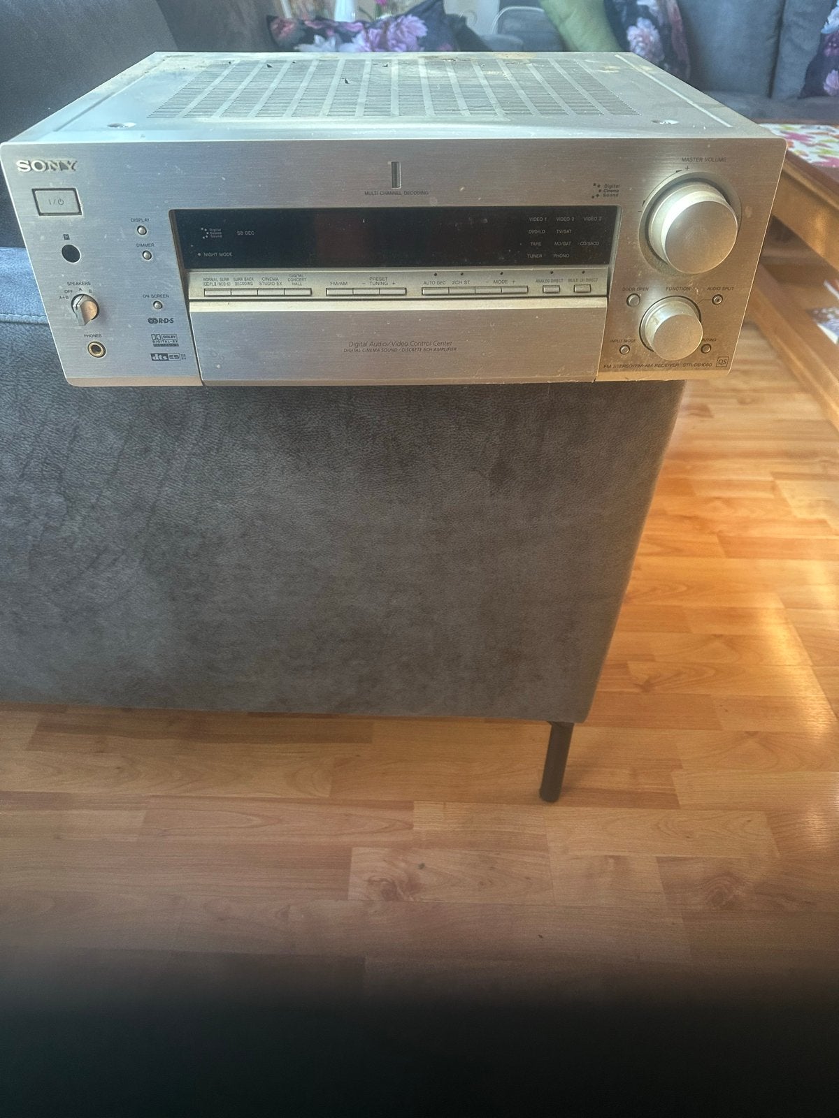 Gevraagd Sony STR-DB1080 FM Stereo/FM-AM Receiver, Ophalen, Gebruikt, Sony, 120 watt of meer