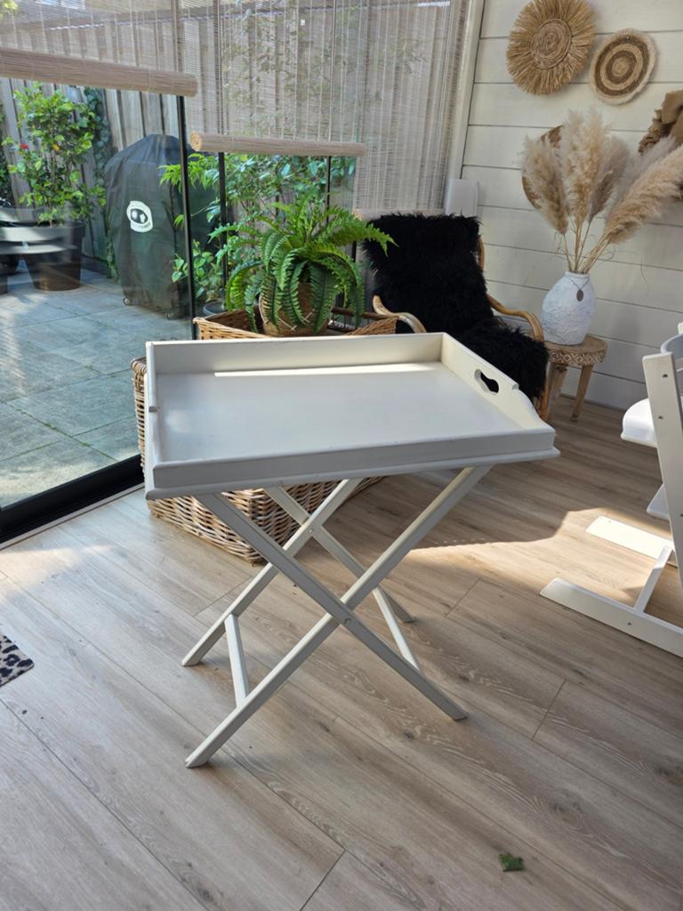 Leuke sidetable, Ophalen, 25 tot 50 cm, Rechthoekig, 50 tot 100 cm