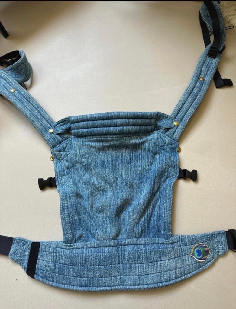 Artipoppe Draagzak - Zeitgeist Denim Classic, Buik of Rug, Zo goed als nieuw, Draagzak, Ophalen