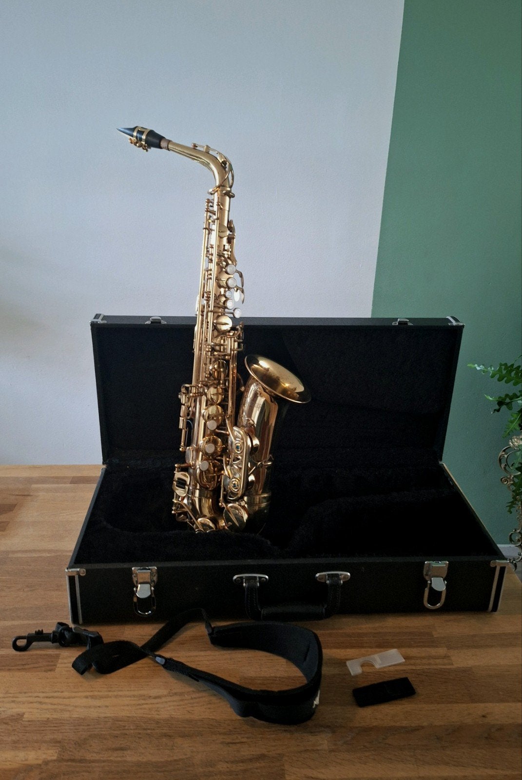 Getzen Altsaxofoon, Verzenden, Gebruikt, Alt, Met koffer