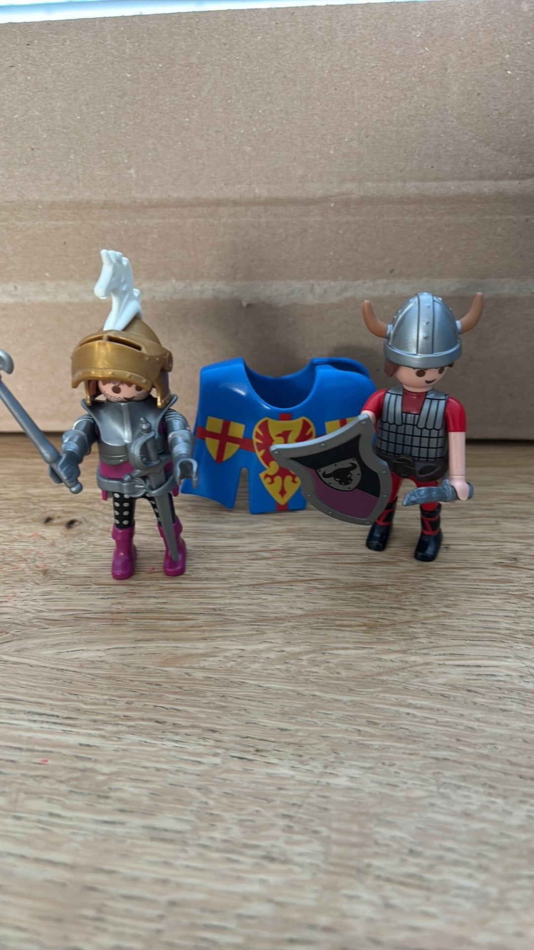 Playmobil ridder en viking, Ophalen of Verzenden, Gebruikt