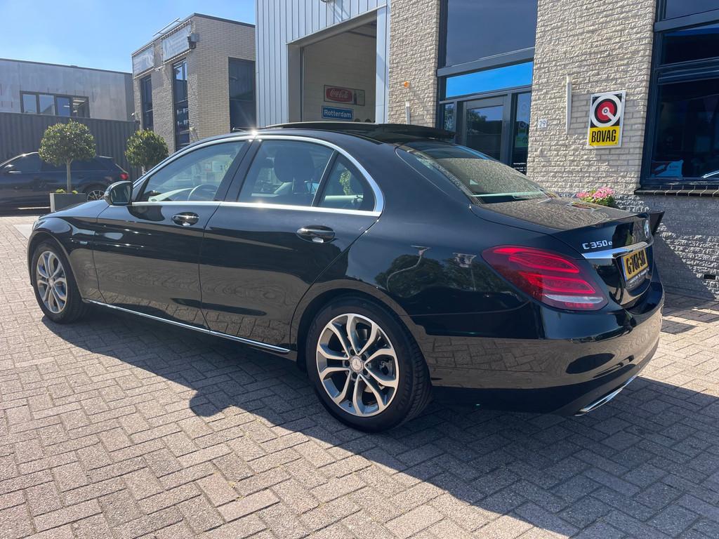 Mercedes-Benz C-klasse 350 e- panodak-360cam-nav, Automaat, Achterwielaandrijving, Gebruikt, Euro 6