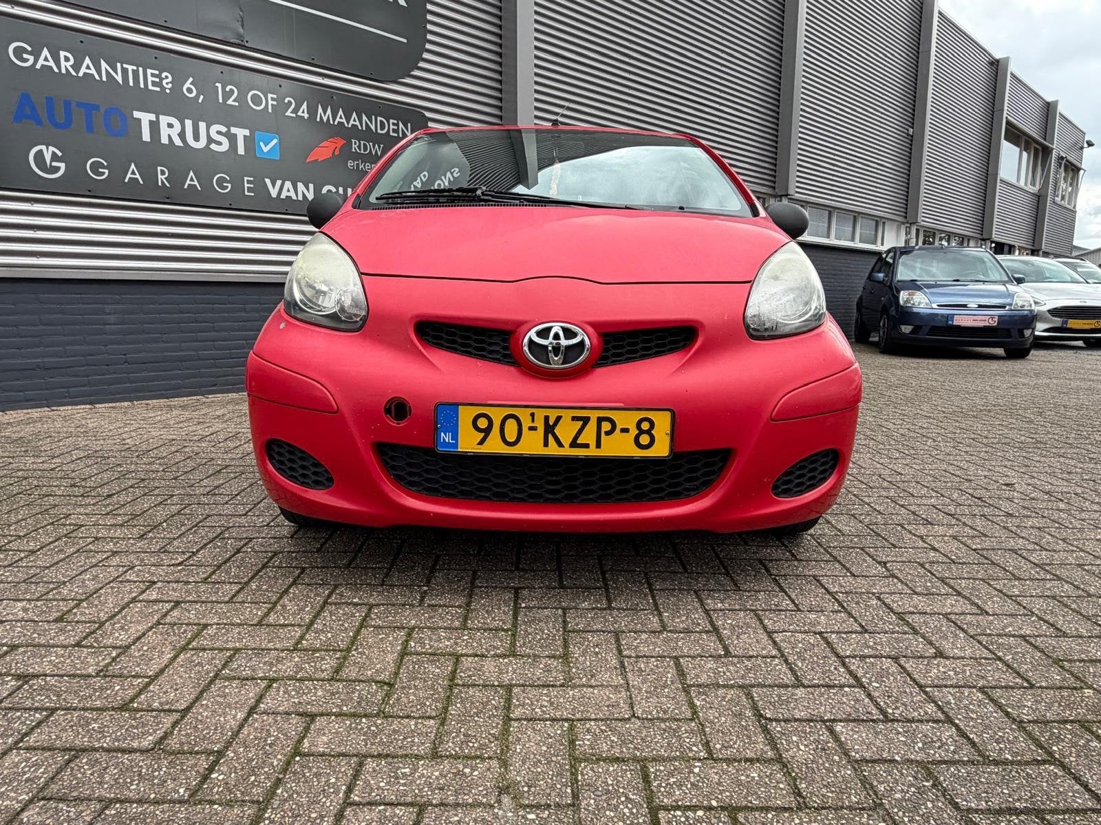 Toyota Aygo 1.0-12V Access 68PK Airco,5deurs,Radio/CD Speler, Voorwielaandrijving, Stof, Gebruikt, 4 stoelen