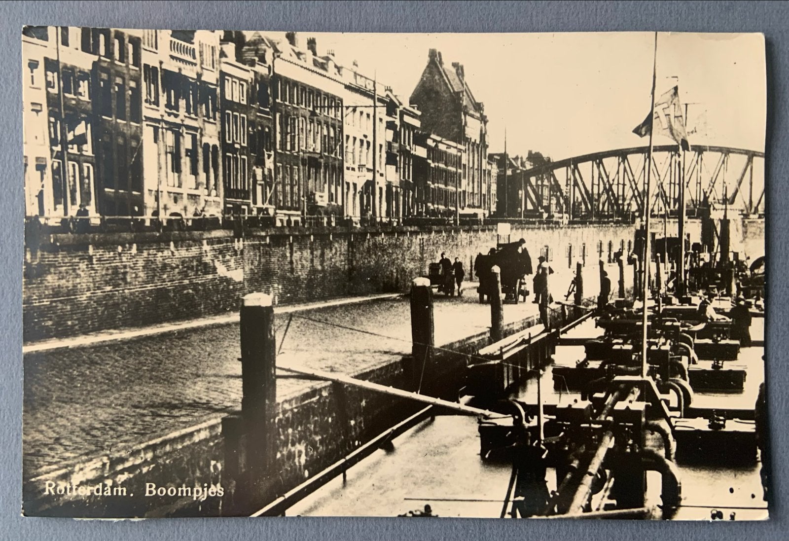 Rotterdam. Boompjes, Verzenden, Voor 1920, Gelopen, Zuid-Holland
