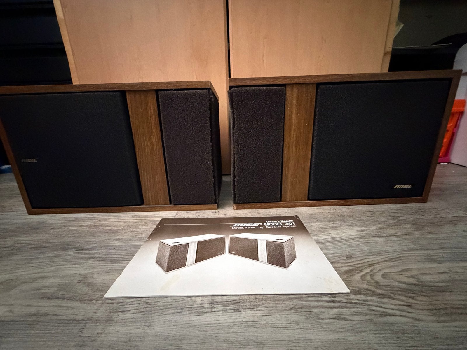 Bose Model 301 Direct/Reflecting Speakers - Vintage, Audio, Tv en Foto, Luidsprekers, Ophalen, Gebruikt, Bose, Minder dan 60 watt