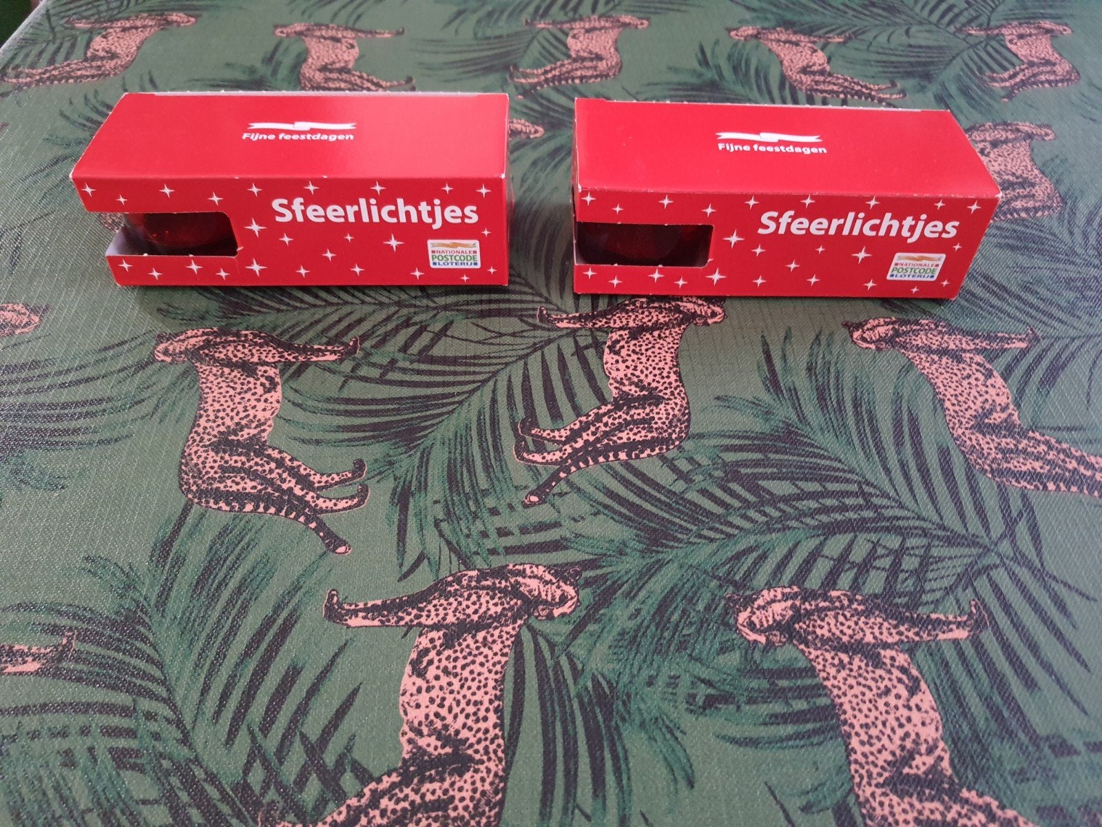4x waxine lichtje rood, Diversen, Kerst, Ophalen