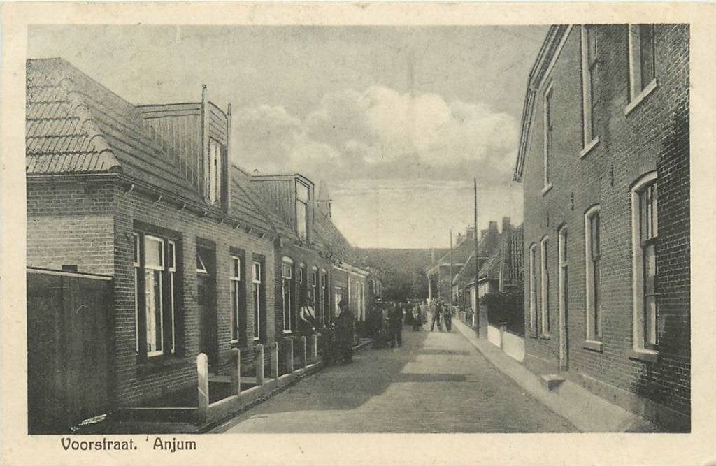388-272-021 Anjum Voorstraat, Verzenden, Voor 1920, Friesland