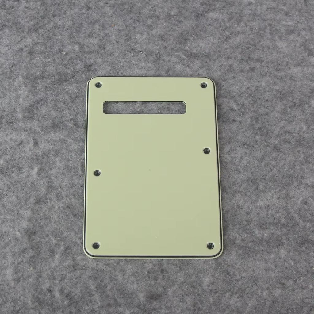 Stratocaster tremolo backplate 3-ply mint green vintage stij, Muziek en Instrumenten, Moku Custom Guitars, Nieuw, 4613CB, Ophalen of Verzenden
