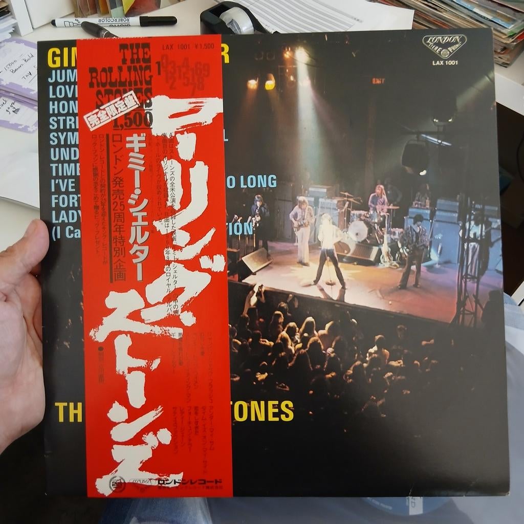 The Rolling Stones - Gimme Shelter LP (Japanse persing), Cd's en Dvd's, Vinyl | Rock, Ophalen of Verzenden, Zo goed als nieuw