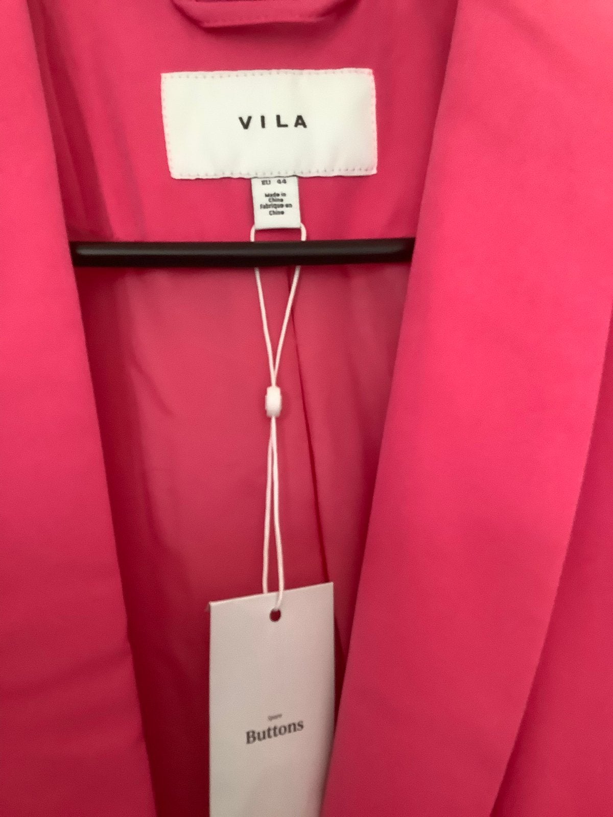 Blazer, Vila, pink, maat 44, supermooi, nieuw,, Vila, Maat 42/44 (L), Nieuw, Ophalen of Verzenden