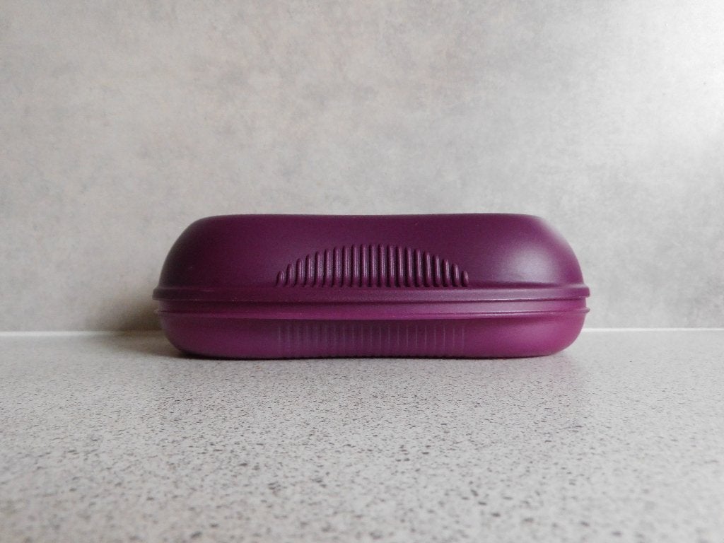 Tupperware Micro Delight Omeletmaker aubergine 430 ml, Huis en Inrichting, 430 ml, Magnetronbestendig, Paars, Overige typen