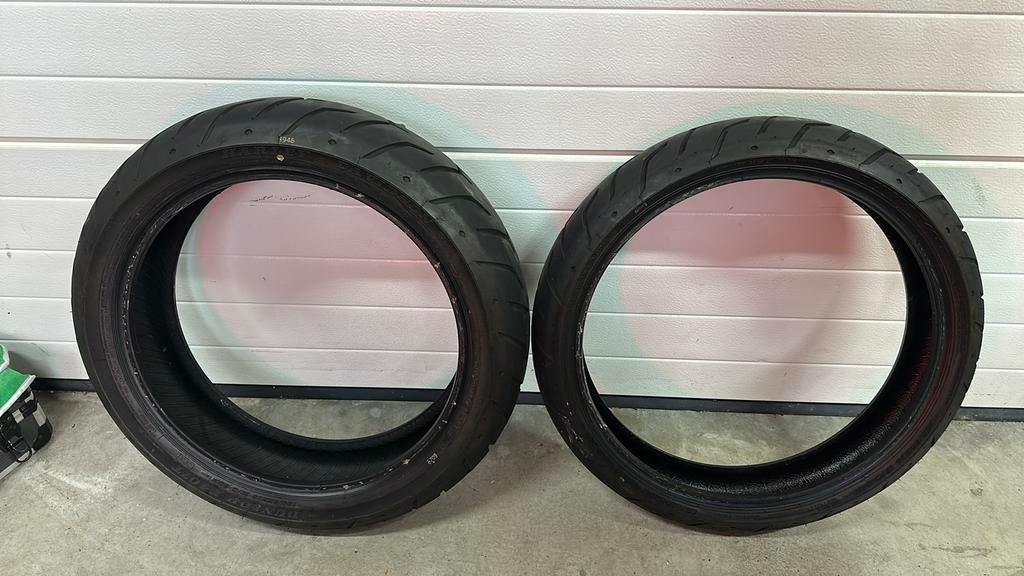 Bandenset touring harley davidson dunlop, Ophalen