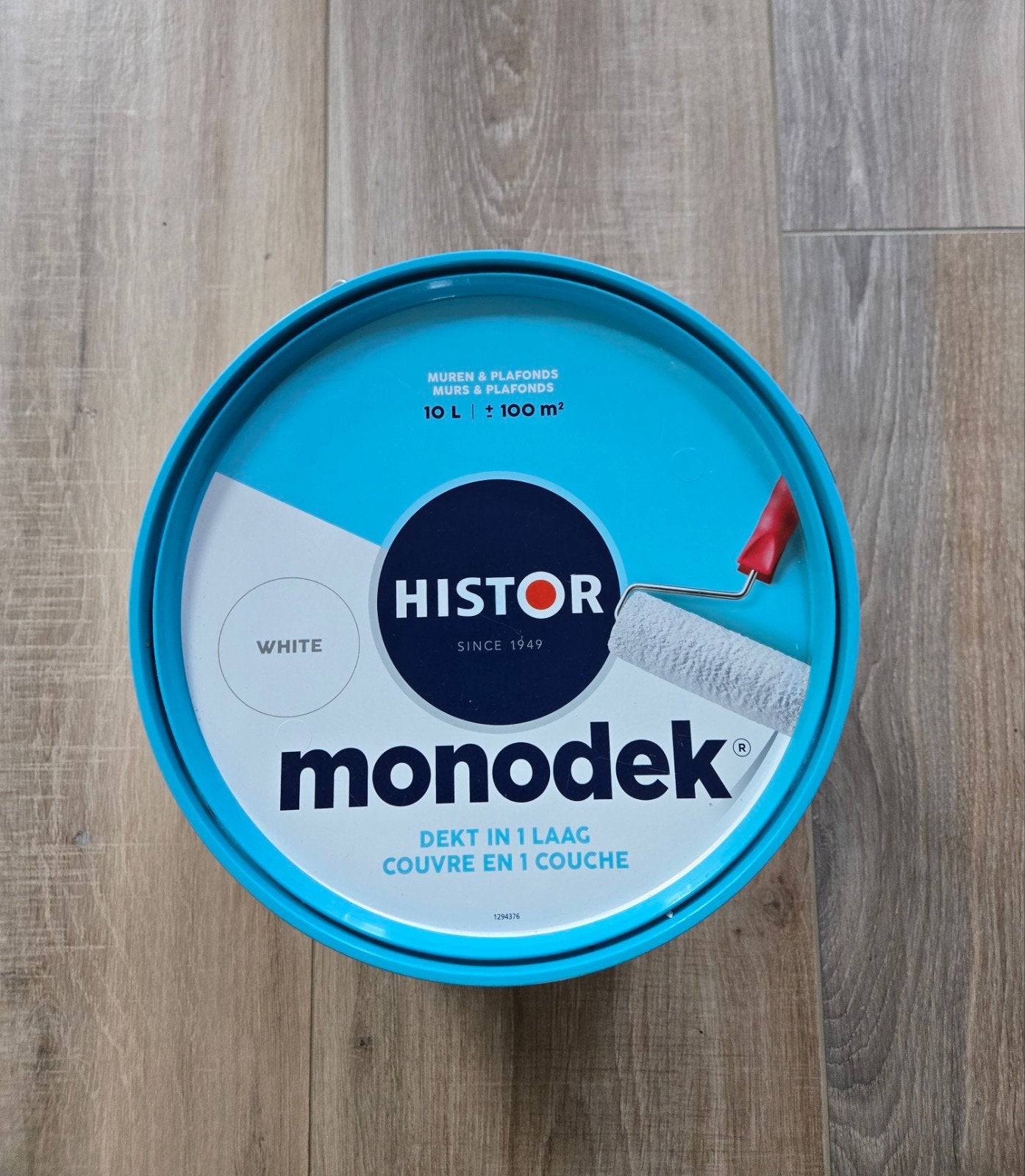 10 liter histor monodek wit, 10 tot 15 liter, Ophalen, Nieuw, Wit