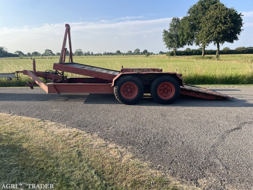 Minikraan / minishovel oprijwagen, Ophalen, Transport, -, Niet opgegeven