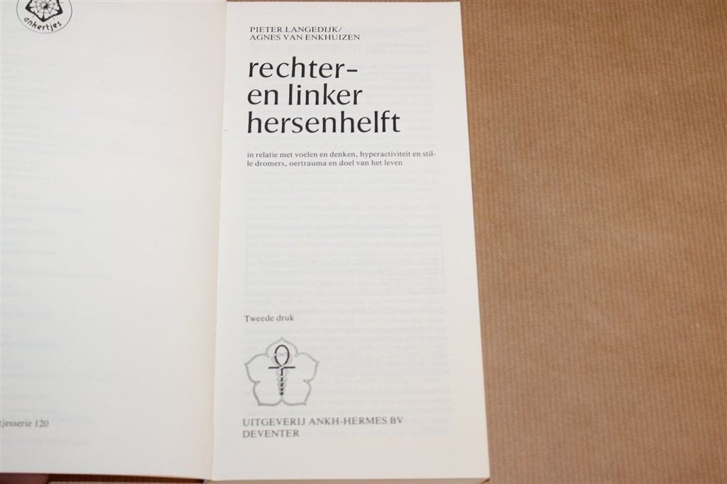 Rechter- en Linker Hersenhelft — Denken & Voelen, Ophalen of Verzenden, Gelezen
