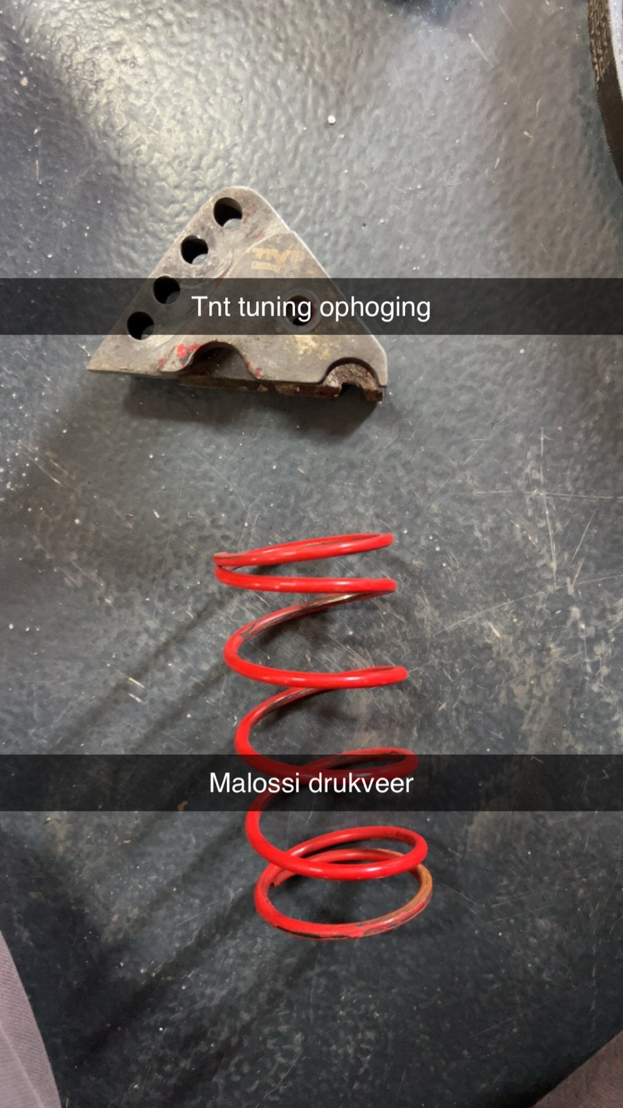 TNT tuning ophoging en Malossi drukveer, Ophalen, Gebruikt