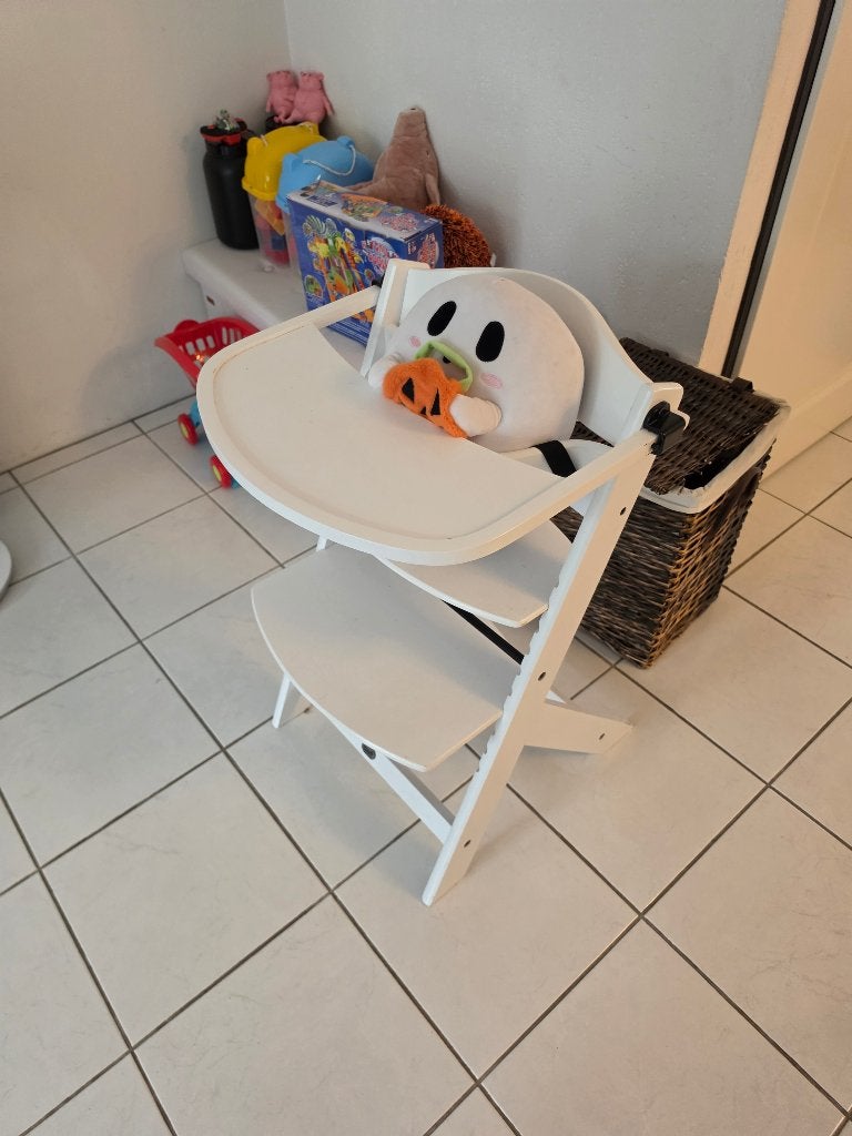 Meegroei stoel, Ophalen, Zo goed als nieuw, Meegroeistoel, Aanschuifbaar