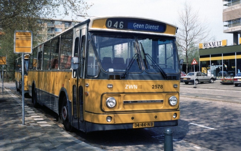 Busfoto MB 200 2578 schiedam, Ophalen of Verzenden, 1980 tot heden, Zuid-Holland