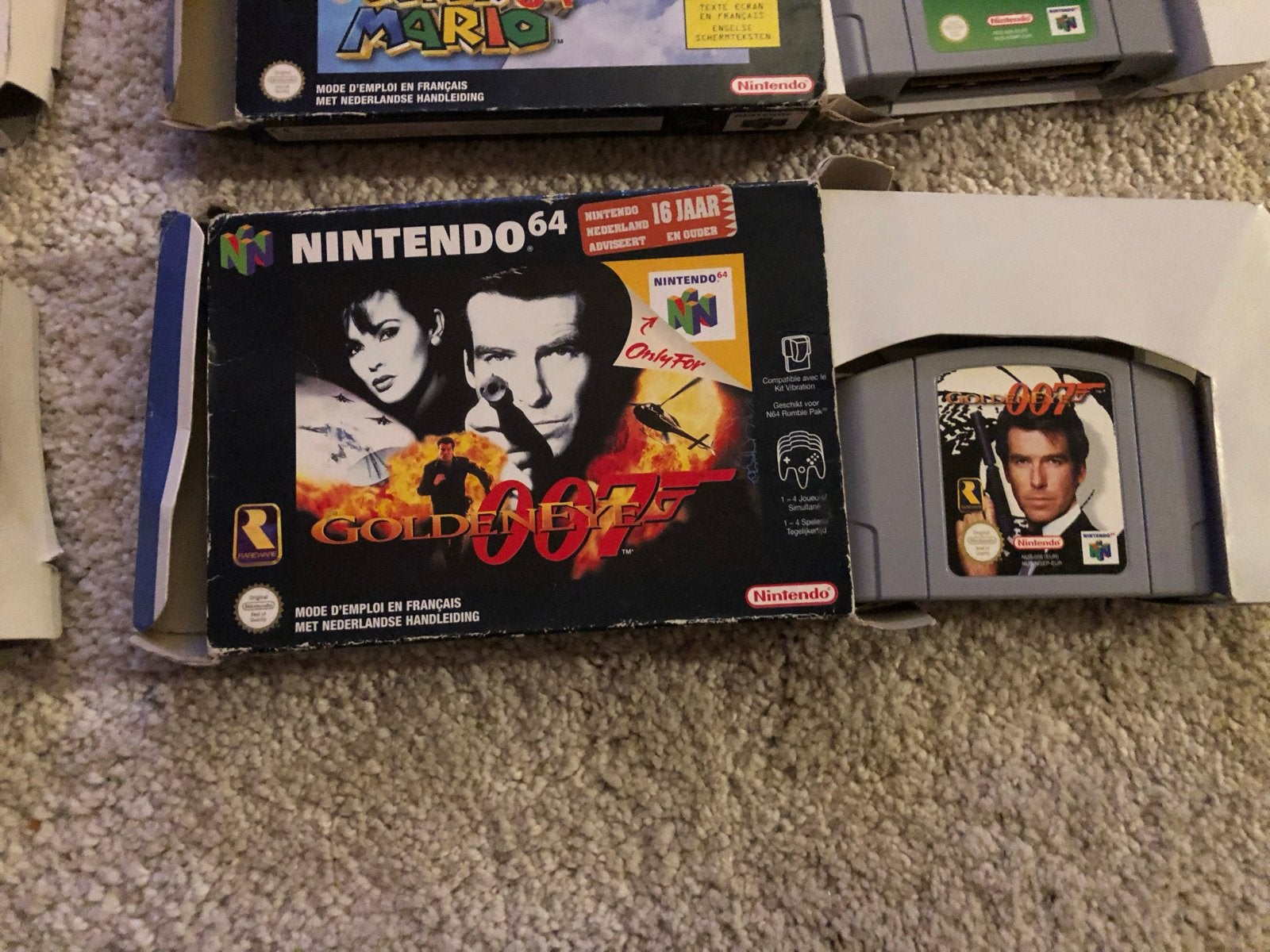 GoldenEye 007 Nintendo 64 (N64) - Klassieke Shooter, Spelcomputers en Games, Games | Nintendo 64, Gebruikt, Shooter, Eén computer