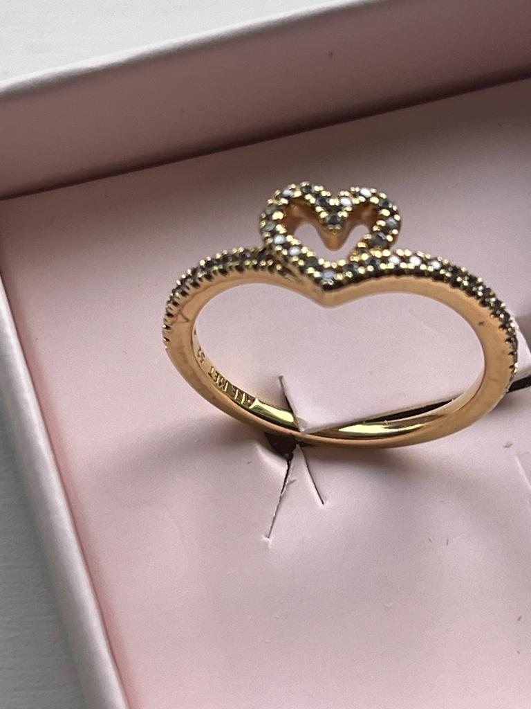 Pandora  ring 16,5, Verzenden, Zo goed als nieuw, 17 tot 18, Dame