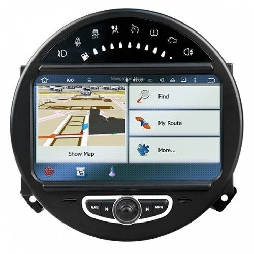 Android 15 Radio Navigatie Mini Cooper 2008 apple carplay, Auto diversen, Autoradio's, Oberonweg 262 3208pg, Nieuw, Ophalen of Verzenden